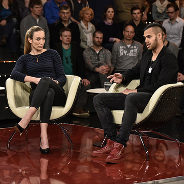 „Stern TV“ bei RTL, mit Regina Halmich (Mitte).