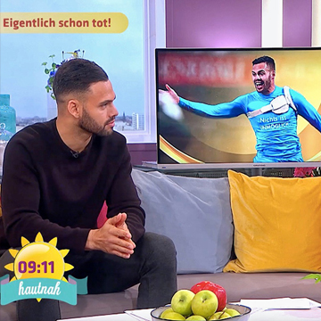 Im Gespräch mit Marlene Lufen, Sat.1 Frühstücksfernsehen.